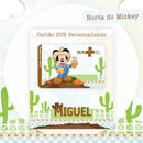 Encadernação Infantil Horta Do Mickey - Arquivo Digital