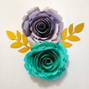 Kit 12 Moldes Para Flores - Arquivos De Corte