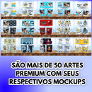 Pack Artes Caneca Dia Dos Pais Pacote +60 Arquivos Em Png