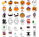 Kit Digital Halloween Dia Das Bruxas Scrapbook Arquivo Png
