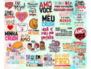 Arquivo Digital Combo Frases Românticas Namorados Amor Love