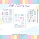 Arquivo Digital Planners Candy Lettering 2022