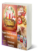 Pack De Artes De Natal 2023 + Brindes - Exclusivo