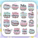 Kit Arquivo Dia Das Mães M5 Letterinhas Png