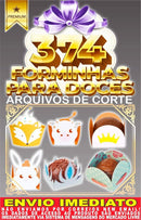 374 Forminhas Para Doces Arquivos De Corte Studio Silhouette