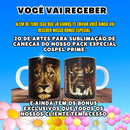 Pack +d 100 Arts Sublimação Gospel Lettering  Canecas +bônus