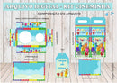 Arquivo Digital Kit Cineminha Numberblock Jpeg/ Pdf