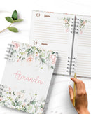 Arquivo Digital - Agenda Floral Rosa 2023 Com 1dpp E 2dpp