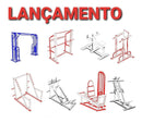 95 Projetos Fabricação Máquinas Academia Supino Cross Leg...