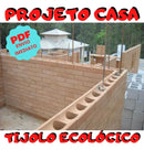 Projeto Em Pdf De Casa Feita Com Tijolo Ecológico
