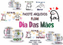 Pack Digital Artes P/ Sublimação Dia Das Mães Flork