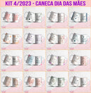 Pacotes De Artes Feliz Dia Das Mães Para Canecas Sublimação