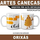 Artes Prontas Canecas Orixás Png Alta Definição Sublimação