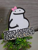 Kit Arquivo Topper Topo De Bolo Bent Flork Studio Silhouette
