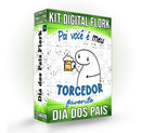 Kit Digital Para Canecas Dia Dos Pais Flork Bento Torcedor