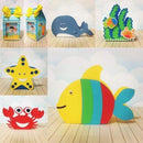 4 Kits + Arquivo De Corte Fundo Do Mar Menino 028