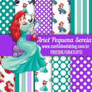 Kit Digital Scrapbook Ariel