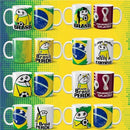50 Artes Caneca Flork Brasil Copa Do Mundo 2022 Arquivos Jpg