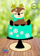 Arquivo De Corte Topo De Bolo Reninha Cute