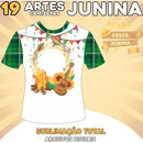 Pack Artes Festa Junina Camisetas Sublimação Total Estampas
