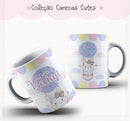 Caderno Cute Menina 7 - Arquivo Digital