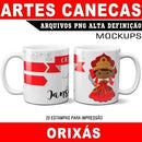 Artes Prontas Canecas Orixás Png Alta Definição Sublimação