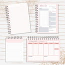 Arquivo Digital Caderno Agenda Planejador Bloco 12 Capas