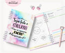 Planner Devocional  Seja Forte E Corajoso  - Arquivo Digital