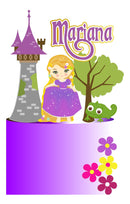 706 - Arquivo Digital Topo De Bolo Rapunzel Enrolados