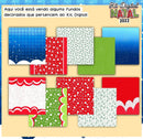 Kit Digital Natal Papai Noel Frases Ilustracin 2022
