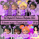 Kit Digital A Poderosa Chefinha Lilás