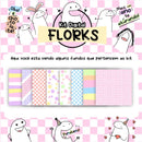 Florks Memes Kit Digital Signos Frases Ilustrações Caixa T