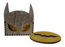 Posavasos Batman Souvenir Vector Corte Láser Modelo Especial