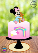 Arquivo De Corte Topo De Bolo Minnie Baby