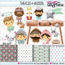 Natal Kit Digital Scrap Personalizado Digital Arquivo 71