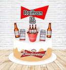 Topo De Bolo Budweiser - Arquivo Digital