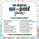 Kit Digital Flork Bento Dia Dos Pais Meme Arquivo Png Lt18