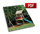 Projeto Casinha De Madeira Suspensa Com Playground + Brinde
