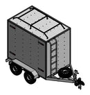 Projeto Trailer Carretinha Reboque Trucada Baú