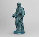 Sagrado Coração De Jesus - Arquivo Stl Impressão 3d Estatua