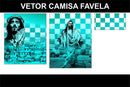 Pacote Sublimação 10 Vetores Camisas Cdr Favela Tio Patinhas