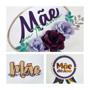 Pack de 03 Arquivos de Corte Topo Dia Das Mães