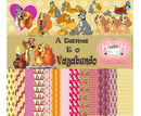 Kit A Dama E O Vagabundo Papeis Digitais E Elementos+brinde