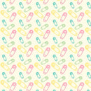 Papel Digital Baby Shower Nena X Unidad
