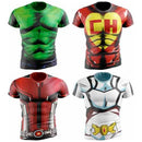 Artes Super Heróis Camisetas Sublimação Total Premium