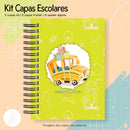 Combo Arquivo Digital Capas Escolares 2023