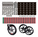 Pack De Vetores Adesivo Carro Gráfico De Moto Vetores