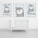 Arquivo Digital Livro Do Bebê Pinguim Baby -9 Itens - Lindo!