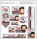 Arquivo Etiqueta Escolar Kpop 1 Studio Pdf Png Dxf