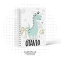 Arquivo Digital Livro Do Bebê Dino Azul-9 Itens- Lindo!